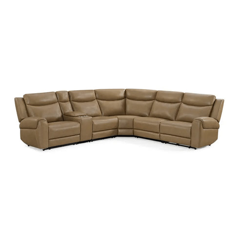 Imelda Cashew 6 Piece Power Reclining Sectional - WCC Furniture & Mattress Center Lafayette & Lake Charles