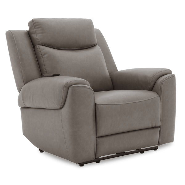 Imelda Dark Granite Power Zero Gravity Recliner with Heat & Massage - WCC Furniture & Mattress Center Lafayette & Lake Charles