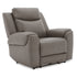 Imelda Dark Granite Power Zero Gravity Recliner with Heat & Massage - WCC Furniture & Mattress Center Lafayette & Lake Charles