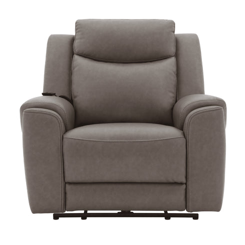 Imelda Dark Granite Power Zero Gravity Recliner with Heat & Massage - WCC Furniture & Mattress Center Lafayette & Lake Charles