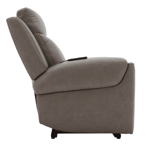Imelda Dark Granite Power Zero Gravity Recliner with Heat & Massage - WCC Furniture & Mattress Center Lafayette & Lake Charles