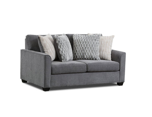 Irving Charcoal Loveseat - WCC Furniture & Mattress Center Lafayette & Lake Charles