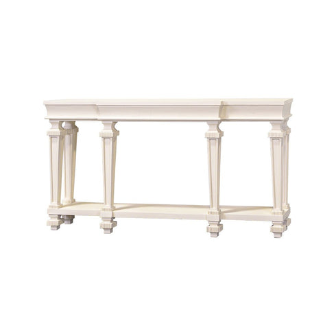 Jacob Creamy White Sofa Table - WCC Furniture & Mattress Center Lafayette & Lake Charles
