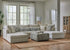 Jameson Ecru Double Chaise Sectional - WCC Furniture & Mattress Center Lafayette & Lake Charles