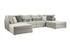 Jameson Ecru Double Chaise Sectional - WCC Furniture & Mattress Center Lafayette & Lake Charles