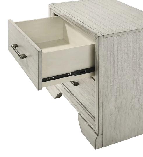 Jaymes White Mist Nightstand - WCC Furniture & Mattress Center Lafayette & Lake Charles
