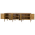 Jersey Country Harvest 6 Door Console - WCC Furniture & Mattress Center Lafayette & Lake Charles