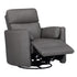 Jess Nickel Grey Manual Swivel Glider Recliner - WCC Furniture & Mattress Center Lafayette & Lake Charles