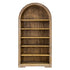 Julia Country Harvest Curved Bookcase - WCC Furniture & Mattress Center Lafayette & Lake Charles