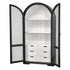 Julia Curved Hutch Cabinet - WCC Furniture & Mattress Center Lafayette & Lake Charles