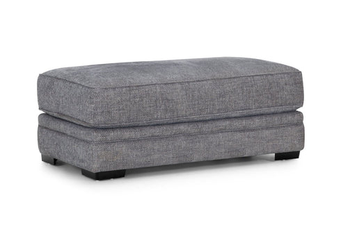 Juno Crosby Denim Ottoman - WCC Furniture & Mattress Center Lafayette & Lake Charles