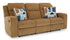 Kanlow Honey Reclining Sofa - WCC Furniture & Mattress Center Lafayette & Lake Charles