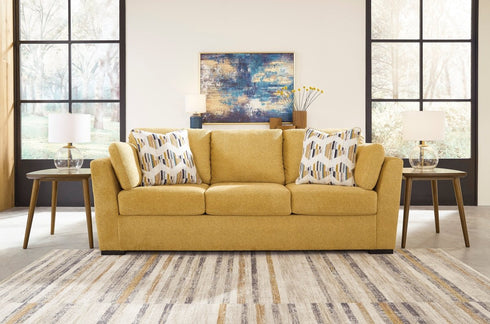 Keerwick Sunflower Sofa & Loveseat - WCC Furniture & Mattress Center Lafayette & Lake Charles
