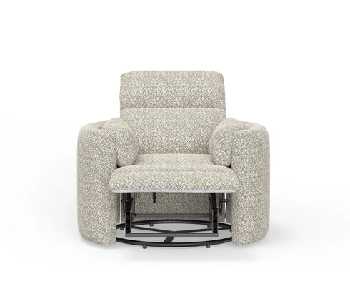 Kelli Tatum River Rock Power Swivel Glider Recliner - WCC Furniture & Mattress Center Lafayette & Lake Charles