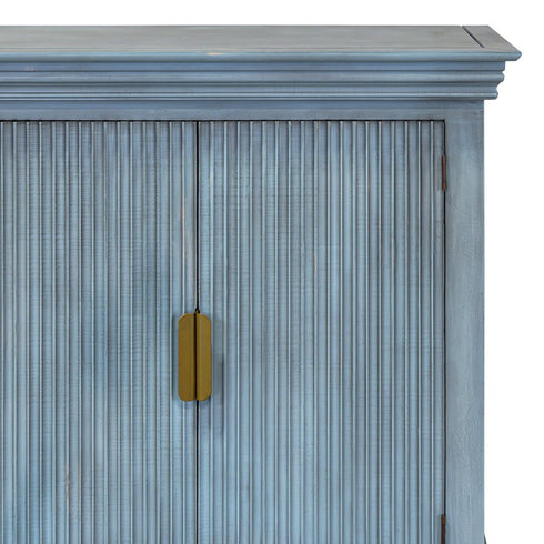 Kennedy Old Blue 4 Door Console - WCC Furniture & Mattress Center Lafayette & Lake Charles