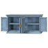 Kennedy Old Blue 4 Door Console - WCC Furniture & Mattress Center Lafayette & Lake Charles