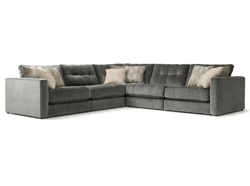 Kimpton Greystone Sectional - WCC Furniture & Mattress Center Lafayette & Lake Charles