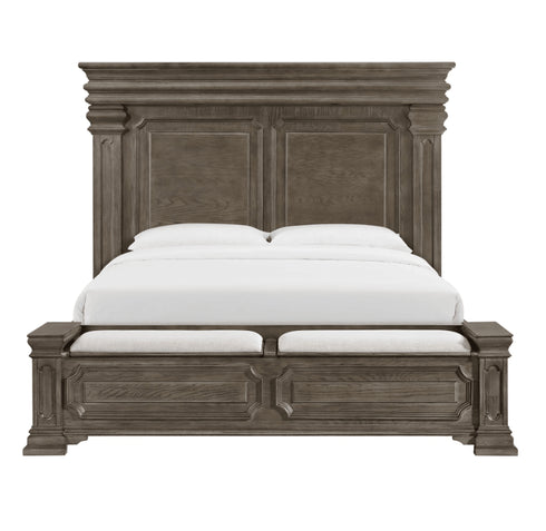 Kings Court Bed w/ Storage Bench - WCC Furniture & Mattress Center Lafayette & Lake Charles