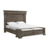 Kings Court Bed w/ Storage Bench