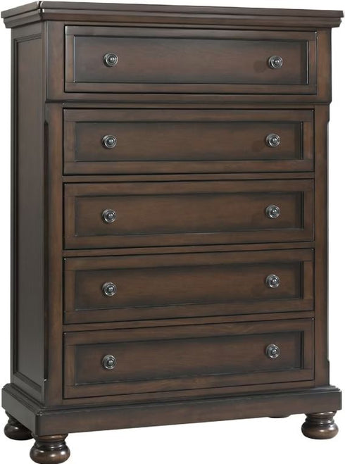 Kingston Walnut Chest - WCC Furniture & Mattress Center Lafayette & Lake Charles