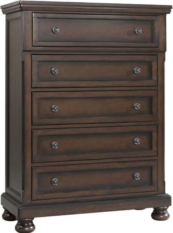 Kingston Walnut Chest - WCC Furniture & Mattress Center Lafayette & Lake Charles