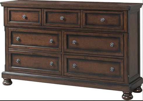 Kingston Walnut Dresser - WCC Furniture & Mattress Center Lafayette & Lake Charles