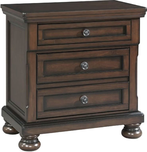 Kingston Walnut Nightstand - WCC Furniture & Mattress Center Lafayette & Lake Charles