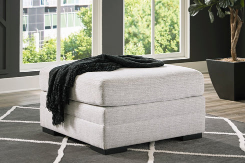 Koralynn Stone Oversized Ottoman - WCC Furniture & Mattress Center Lafayette & Lake Charles
