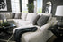 Koralynn Stone RAF Chaise Sectional - WCC Furniture & Mattress Center Lafayette & Lake Charles