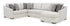 Koralynn Stone Sectional - WCC Furniture & Mattress Center Lafayette & Lake Charles