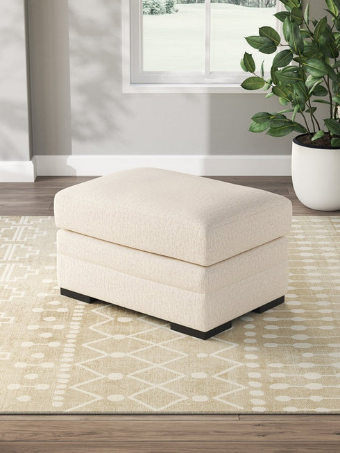 Lango Jute Ottoman - WCC Furniture & Mattress Center Lafayette & Lake Charles