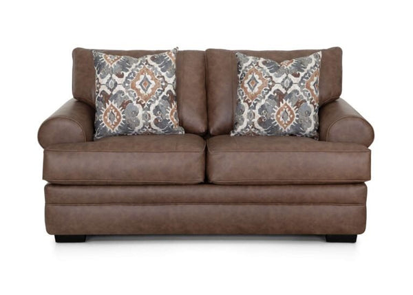 Langston Brown Loveseat - WCC Furniture & Mattress Center Lafayette & Lake Charles