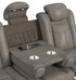 Lantana Rocky Grey/Brown Power Reclining Sofa - WCC Furniture & Mattress Center Lafayette & Lake Charles