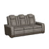 Lantana Rocky Grey/Brown Power Reclining Sofa - WCC Furniture & Mattress Center Lafayette & Lake Charles