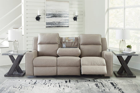 Lavenhorne Pebble Reclining Sofa - WCC Furniture & Mattress Center Lafayette & Lake Charles
