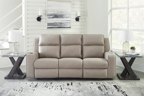 Lavenhorne Pebble Reclining Sofa - WCC Furniture & Mattress Center Lafayette & Lake Charles