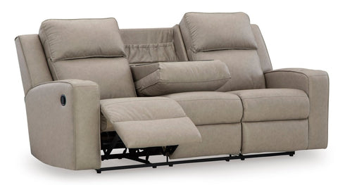 Lavenhorne Pebble Reclining Sofa - WCC Furniture & Mattress Center Lafayette & Lake Charles