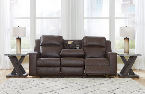 Lavenhorne Umber Reclining Sofa - WCC Furniture & Mattress Center Lafayette & Lake Charles