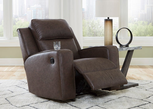 Lavenhorne Umber Rocker Recliner - WCC Furniture & Mattress Center Lafayette & Lake Charles