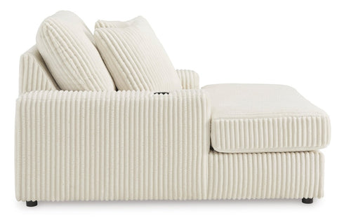 Lindyn Ivory Chaise - WCC Furniture & Mattress Center Lafayette & Lake Charles