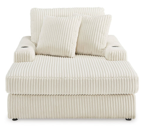 Lindyn Ivory Chaise - WCC Furniture & Mattress Center Lafayette & Lake Charles