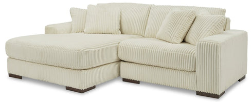 Lindyn Ivory LAF Sofa Chaise - WCC Furniture & Mattress Center Lafayette & Lake Charles