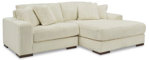 Lindyn Ivory RAF Sofa Chaise - WCC Furniture & Mattress Center Lafayette & Lake Charles