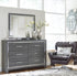 Lodanna Gray Dresser & Mirror - WCC Furniture & Mattress Center Lafayette & Lake Charles