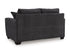Loreo Ebony Loveseat - WCC Furniture & Mattress Center Lafayette & Lake Charles
