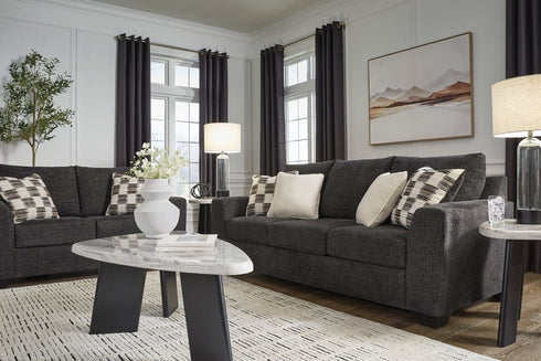 Loreo Ebony Sofa & Loveseat - WCC Furniture & Mattress Center Lafayette & Lake Charles