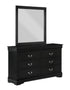 Louis Philip Black Bed - WCC Furniture & Mattress Center Lafayette & Lake Charles