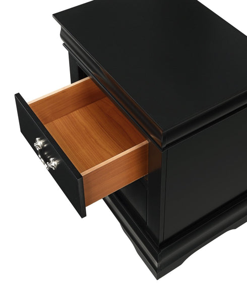 Louis Philip Black Bed - WCC Furniture & Mattress Center Lafayette & Lake Charles