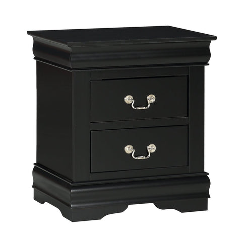 Louis Philip Black Bed - WCC Furniture & Mattress Center Lafayette & Lake Charles