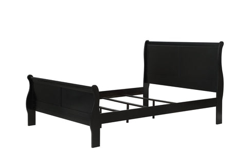 Louis Philip Black Bed - WCC Furniture & Mattress Center Lafayette & Lake Charles